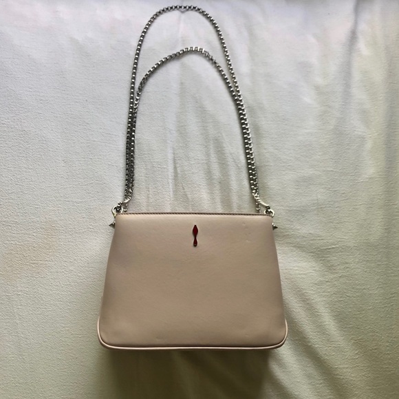 CHRISTIAN LOUBOUTIN Small Triloubi Spike Chain Bag - Picture 4 of 8